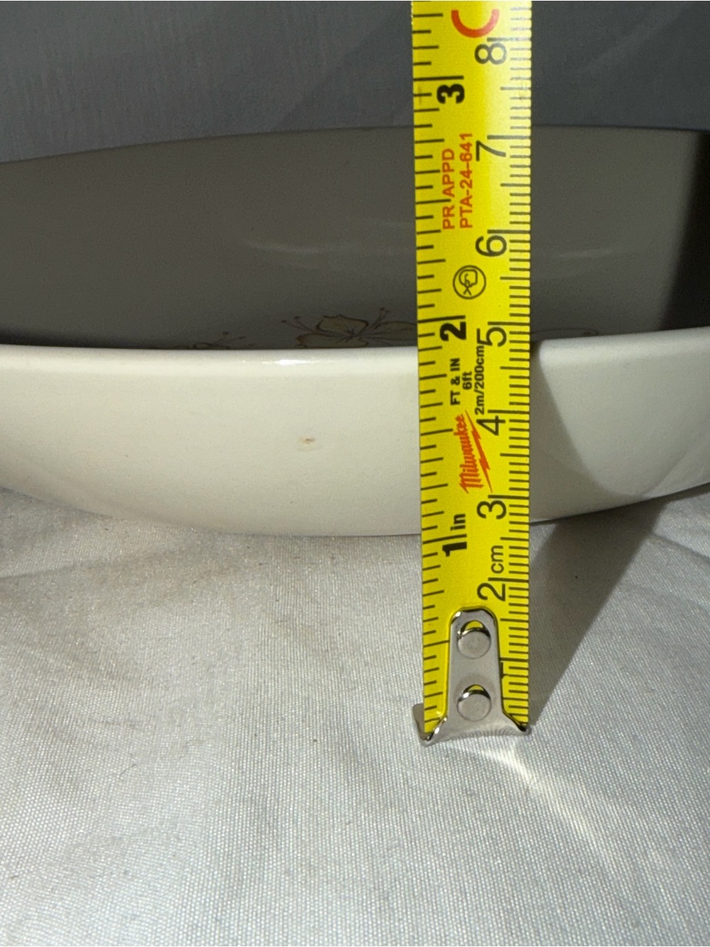 Taylorton American Fine China Happy Fall Serving Bowl - Picture 4 of 8